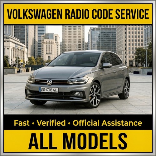 Radio code pin unlock - vw,