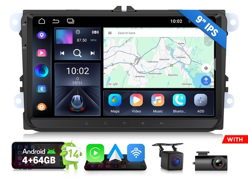 Cam dvr car stereo radio - 9",